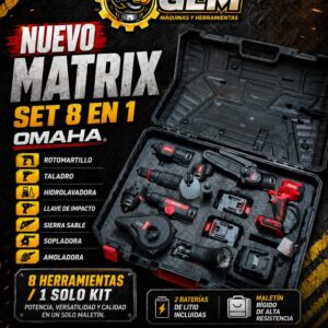 OMAHA Set Matrix 8 en 1