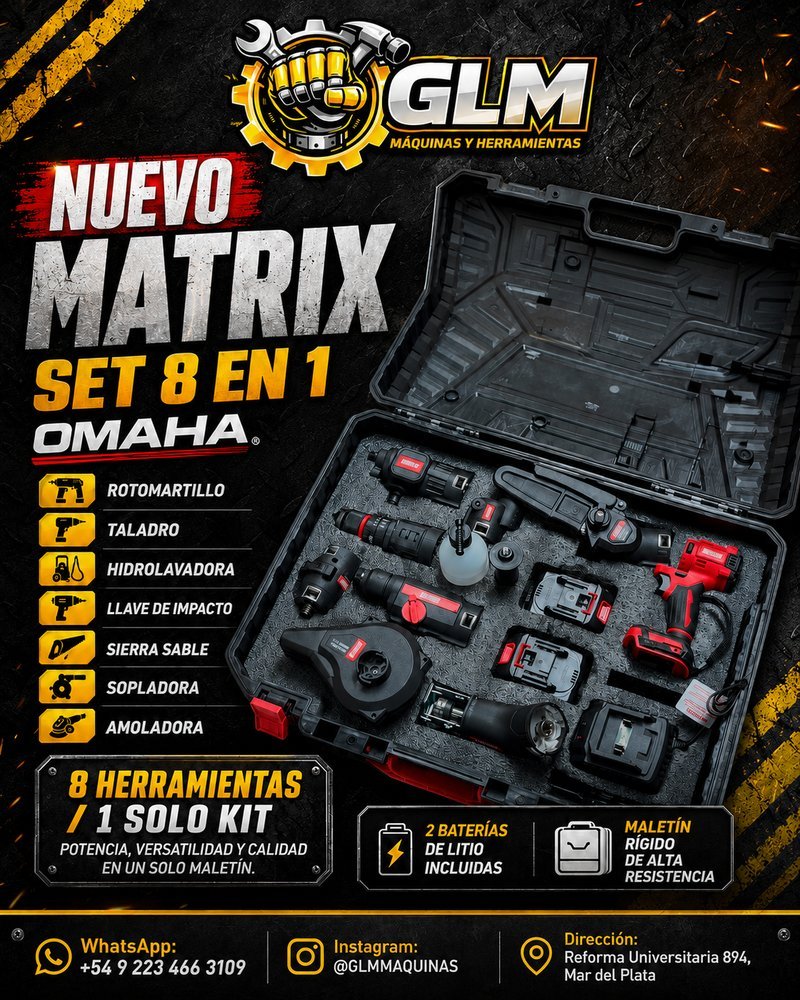 OMAHA Set Matrix 8 en 1
