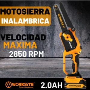 WORKSITE Motosierra/Tijera de Poda a Batería 6 pulgadas