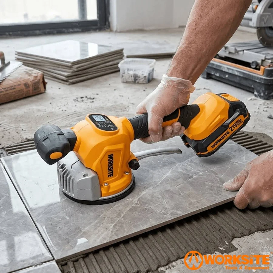 WORKSITE Ventosa Vibrador Porcelanatos